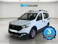 Usado Dacia Dokker Essentiel 131 CV (96 kW) 2019 Blanco Monovolumen
