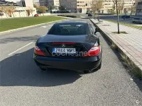 Usado Mercedes SLK200 184 CV (135 kW) 2012 Negro Descapotable