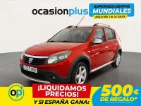 Usado Dacia Sandero Stepway 90 CV (66 kW) 2011 Rojo Utilitario