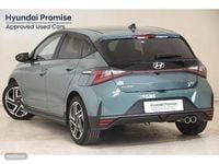 Usado Hyundai i20 N Line 80 CV (58 kW) 2024 Mangrove green (metalizado) Berlina