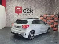 Usado Mercedes A200 AMG line 136 CV (100 kW) 2015 Gris / plata Utilitario