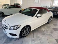 Usado Mercedes C220 194 CV (142 kW) 2018 Blanco Descapotable