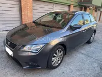 Usado Seat Leon ST Style 105 CV (77 kW) 2016 Gris / plata Familiar