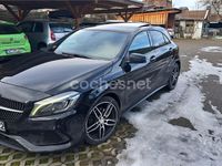 Usado Mercedes A200 AMG line 136 CV (100 kW) 2016 Negro Berlina