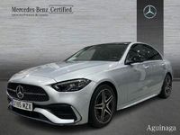 Usado Mercedes C220 AMG line 200 CV (147 kW) 2025 Plata hightech