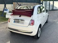 Usado Fiat 500C Lounge 69 CV (50 kW) 2012 Blanco Descapotable