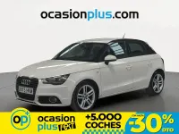 Usado Audi A1 Ambition 90 CV (66 kW) 2012 Blanco Utilitario