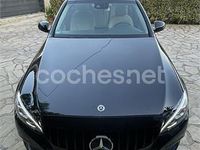 Usado Mercedes C200 150 CV (110 kW) 2018 Negro Familiar