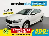 Usado Skoda Fabia Ambition 80 CV (58 kW) 2021 Blanco Utilitario
