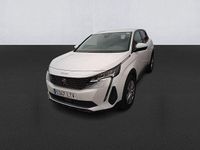 Usado Peugeot 3008 Active 131 CV (96 kW) 2021 Blanco SUV