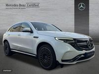 Usado Mercedes EQC400 300 kW (408 CV) 2019 Designo blanco diamante bright SUV