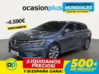 Usado Renault Mégane GrandTour Techno 140 CV (102 kW) 2023 Gris Familiar