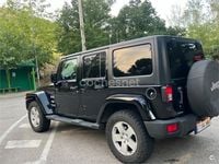 Usado Jeep Wrangler Unlimited Sahara 200 CV (147 kW) 2012 Negro SUV