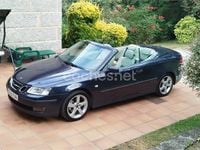 Usado Saab 9-3 Linear 150 CV (110 kW) 2007 Azul Descapotable