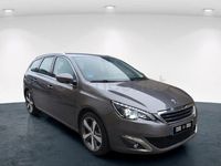 Usado Peugeot 308 SW Allure 120 CV (88 kW) 2016 Gris / plata Familiar