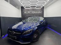 Usado Mercedes C220 170 CV (125 kW) 2017 Azul Coupe