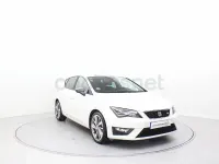 Usado Seat Leon FR 150 CV (110 kW) 2014 Blanco Berlina