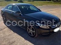 Usado Mercedes C220 170 CV (125 kW) 2014 Negro Berlina