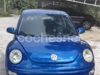 Usado VW New Beetle 102 CV (75 kW) 2002 Azul Utilitario