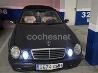 Usado Mercedes CLK430 Elegance 279 CV (205 kW) 2000 Azul Descapotable