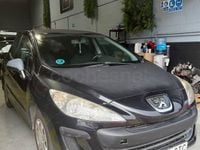 Usado Peugeot 308 120 CV (88 kW) 2010 Negro Berlina