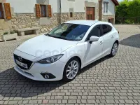 Usado Mazda 3 Luxury 150 CV (110 kW) 2015 Blanco Berlina