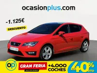 Usado Seat Leon FR 150 CV (110 kW) 2017 Rojo