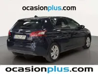 Usado Peugeot 308 Style 100 CV (73 kW) 2016 Azul Utilitario