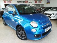 Usado Fiat 500S S 69 CV (50 kW) 2016 Azul Berlina