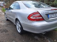 Usado Mercedes CLK500 Avantgarde 306 CV (225 kW) 2002 Gris / plata Coupe