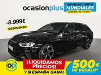 Usado Audi A4 S-Line 163 CV (119 kW) 2023 Negro Familiar