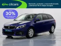Usado Peugeot 308 SW Style 130 CV (95 kW) 2018 Azul Familiar