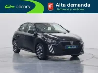 Usado Peugeot 208 Style 101 CV (74 kW) 2025 Negro Utilitario