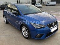 Usado Seat Ibiza FR 110 CV (80 kW) 2022 Azul Berlina