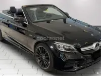 Usado Mercedes C43 AMG 390 CV (286 kW) 2019 Negro Descapotable