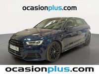 Usado Audi A3 S-Line 150 CV (110 kW) 2018 Azul Berlina