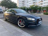 Usado Audi A5 Sportback S-Line 218 CV (160 kW) 2017 Gris / plata Utilitario