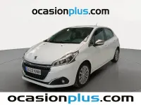 Usado Peugeot 208 Allure 110 CV (80 kW) 2018 Blanco Utilitario