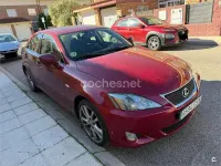 Usado Lexus IS220d Sport Line 177 CV (130 kW) 2007 Rojo Berlina