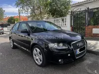 Käytetty Audi A3 Ambition 105 HP (77 kW) 2007 Musta Viistoperä