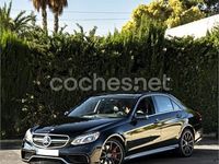 Usado Mercedes E63S AMG 585 CV (430 kW) 2016 Negro Berlina