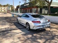 Usado Mercedes C220 AMG line 170 CV (125 kW) 2016 Gris / plata Coupe