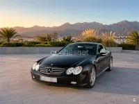 Usado Mercedes SL500 306 CV (225 kW) 2002 Negro Descapotable