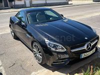 Usado Mercedes SLK200 184 CV (135 kW) 2013 Negro Descapotable