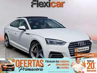 Usado Audi A5 Sportback 218 CV (160 kW) 2017 Blanco Utilitario