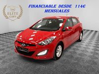 Usado Hyundai i30 90 CV (66 kW) 2012 Rojo Berlina