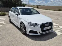 Usado Audi A3 S-Line 150 CV (110 kW) 2018 Blanco Berlina