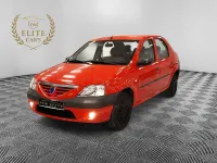 Usado Dacia Logan Ambiance 75 CV (55 kW) 2007 Rojo Berlina