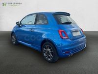 Usado Fiat 500 Sport 70 CV (51 kW) 2021 Azul Berlina