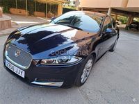 Usado Jaguar XF Premium Luxury 200 CV (147 kW) 2015 Azul Berlina